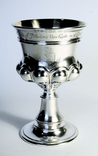 Silver Communion Cup. 1909. Glasgow