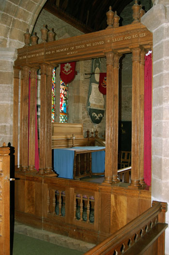 Screen to the Gregory Chapel
