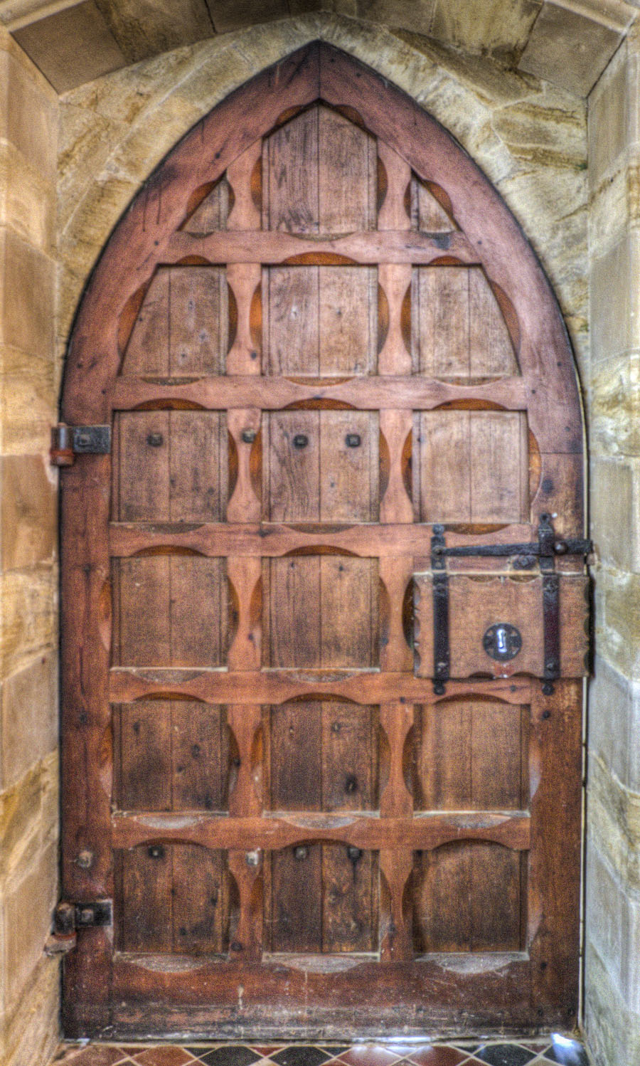 Main Door, inside view